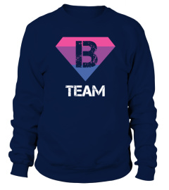 Team Bi Sexual Tee- Bisexual Flag