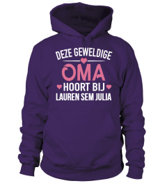 DEZE GEWELDIGE OMA HOORT BIJ GEPERSONALISEERD SHIRT