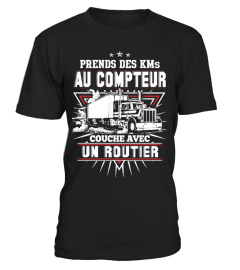 Couche Avec Un Routier Humour tee shirt