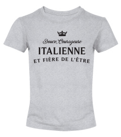 T-shirt Italienne fierté