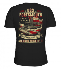 USS Portsmouth (SSN-707) T-shirt