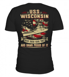 USS Wisconsin  T-shirt