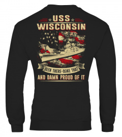 USS Wisconsin  T-shirt