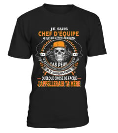 CHEF D'ÉQUIPE