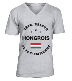 T-shirt têtu, râleur - Hongrois