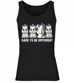 DARE TO BE DIFFERENT UNICORN SOCCER PLAY