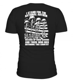 I Stand National Anthem T-shirt