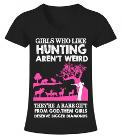 Hunting Girl Tshirt Tee Hoodie