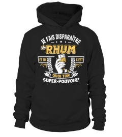 JE FAIS DISPARAITRE LE RHUM