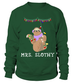 Mrs. Slothy Ugly Christmas Sweater