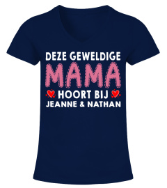 PERSONALISATIE DEZE GEWELDIGE MAMA HOORT BIJ SHIRT