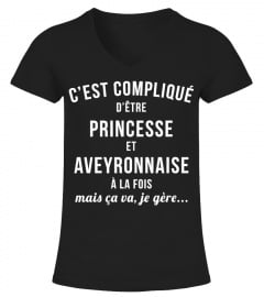 T-shirt Princesse - Aveyronnaise