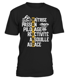 Motard- Maîtriser Passion tee shirt