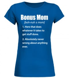Bonus Mom Definition - Gift For Step Mom