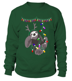 Mr Slothy alone Ugly Christmas Sweater