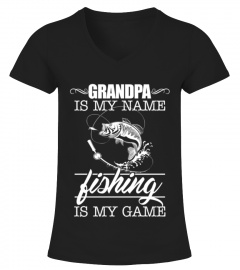 Fishing Grandpa Shirt TShirt