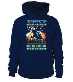 Godzilla Christmas Sweater