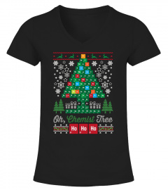 Oh Chemist Tree Merry Christmas T Shirt