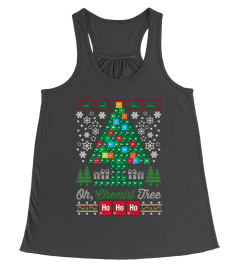 Oh Chemist Tree Merry Christmas T Shirt