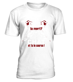 TOUCHE À MON CHAT - TSHIRT HUMOUR CHAT MINOU DRÔLE JB5 COLLECTION