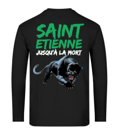 TSHIRT SUPPORTER FOOT FOOTBALL SAINT ETIENNE JUSQU'À LA MORT