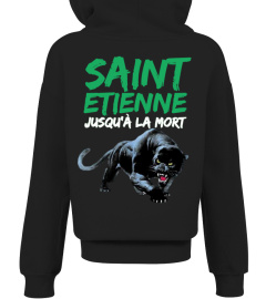 TSHIRT SUPPORTER FOOT FOOTBALL SAINT ETIENNE JUSQU'À LA MORT