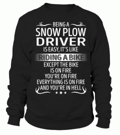 Being a Snow Plow Driver is Easy