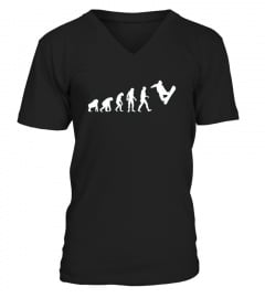  Evolution Snowboard T Shirt   Funny Snowboarding