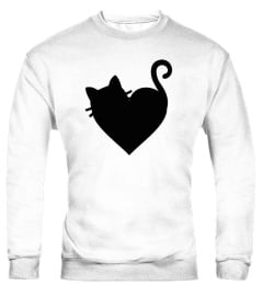 Cute Heart Cat T-Shirt