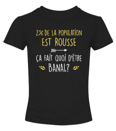 ROUSSE - Ca fait quoi d'être banal?