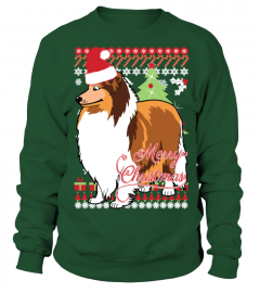 Collie Christmas Sweater
