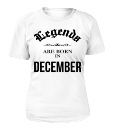 Birthday Legends are born in December