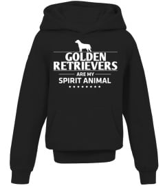 Funny Golden Retriever Gift Golden Retrievers Are My Spirit Animal