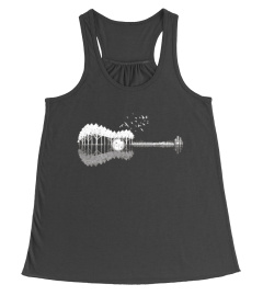 Guitar Lake Shadow Love Guitar T-Shirt