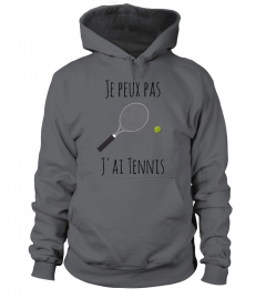 T-Shirt "Je peux pas, j'ai tennis