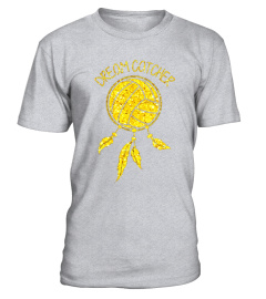 Volleyball dreamcatcher t-shirt Gold Glitter