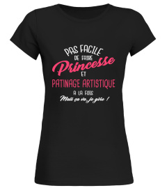 Princesse et patinage artistique