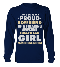 BOYFRIEND OF BRAZILIAN GIRL T SHIRTS