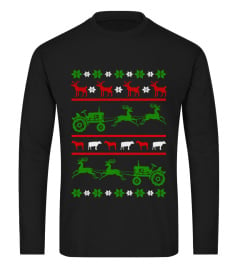 Farmer Tractor Ugly Christmas 1