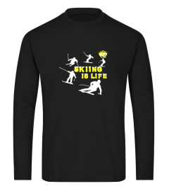 Skiing is life 7886 tshirt