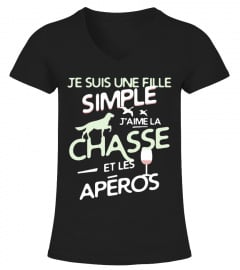 CHASSE - une fille simple