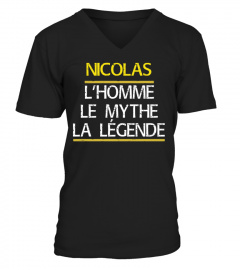 L'Homme Le Mythe La Légende T-shirt Personnalisé