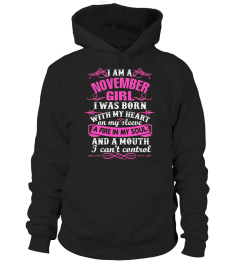 I'm A November Girl Funny Shirt