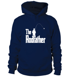 Mens The RodFather Fishing T-Shirt For Anglers And Sportsmen,