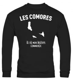 T-shirt Comores Histoire