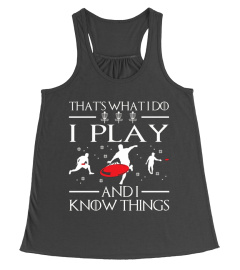 I Play Disc Golf I Know Things Hoodie