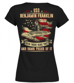 USS Benjamin Franklin (SSBN-640) T-shirt