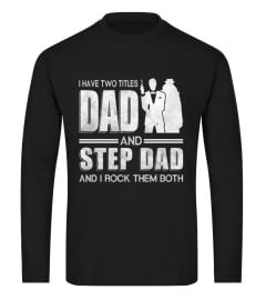 World's Best Step Dad Father's Day Shirt