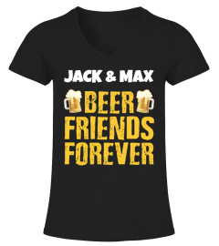 BEER FRIENDS FOREVER CUSTOM NAME SHIRTS 