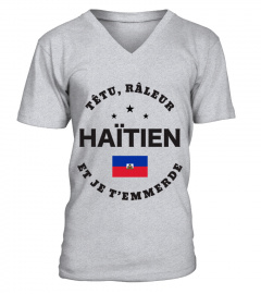 T-shirt têtu, râleur - Haïtien